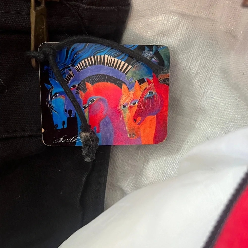 Laurel Burch Wild Horses of Fire Tote Bag